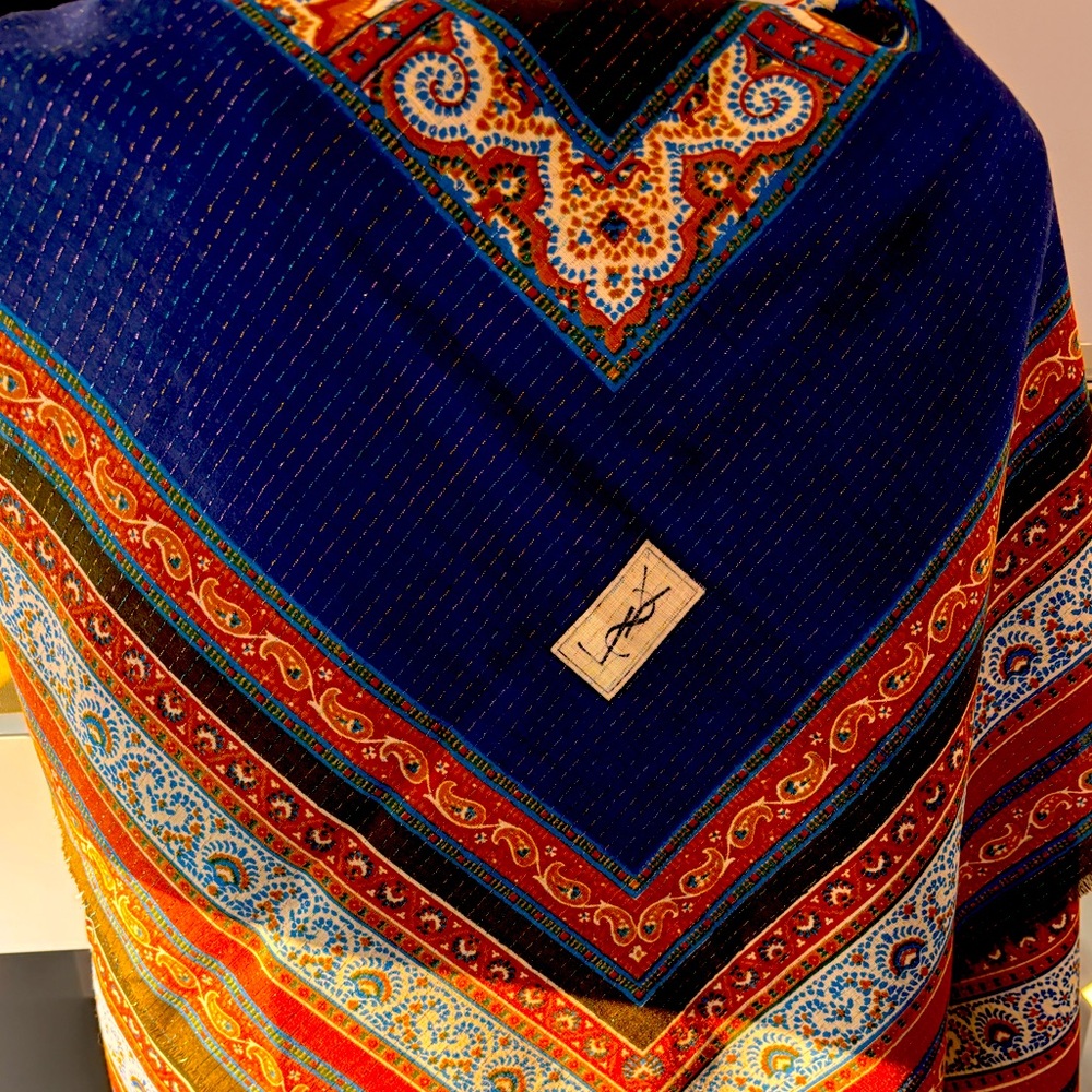 Vintage YSL scarf
